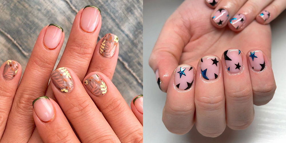 Celebrate Summer With These Cute Nail Art Designs : Funky & Colourful Short  Nails